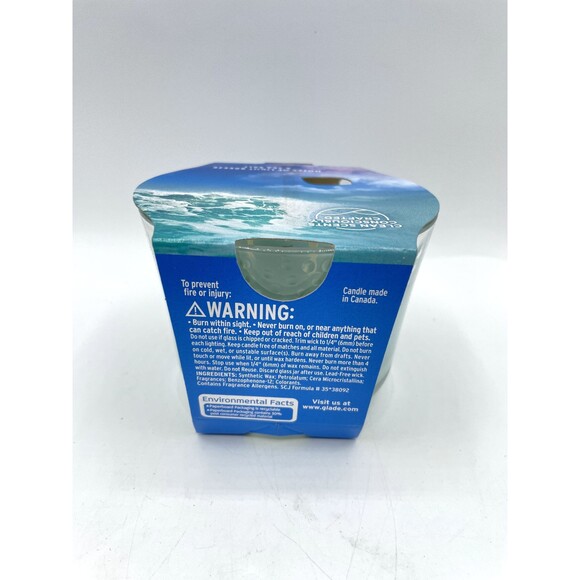 3 Glade Sky and Sea Salt Limited Edition 6.8oz 3 Wick Jar Candles Bsh - Picture 6 of 14